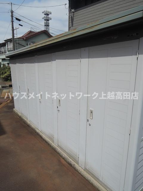 プレム南高田の設備|外部物置