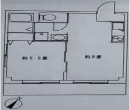 【間取り】 | サンビレッジ板宿