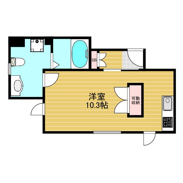 サングリエGの間取り
