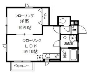 デザインコート西品川の間取り|間取りです。