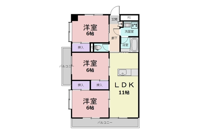 ファーストタウンの間取り