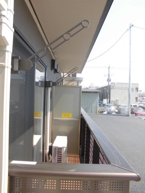 キャッツアイ　Ｂのバルコニー