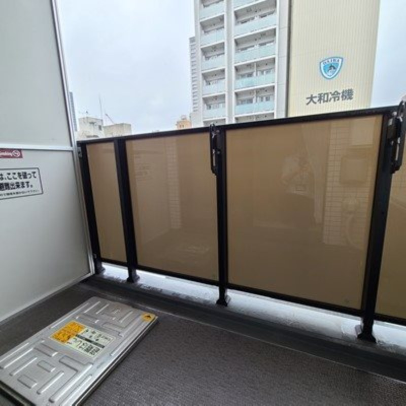 ステージグランデ秋葉原のバルコニー