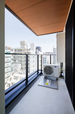 【バルコニー】 | アイビーコート日本橋人形町 | ※写真は同タイプ住戸です。
