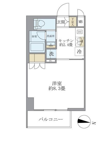 【間取り】 | レクシード両国駅前