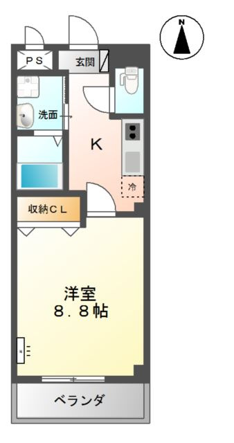 グラン ウィッシュ 三島の間取り