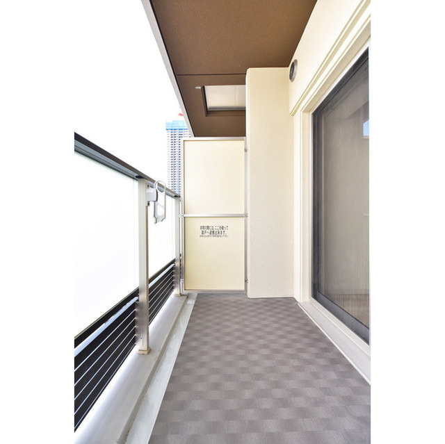 スプランディッド淀屋橋DUEのバルコニー