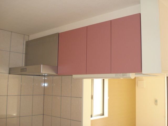 ハート　フラワーのキッチン|キッチン収納（イメージ）