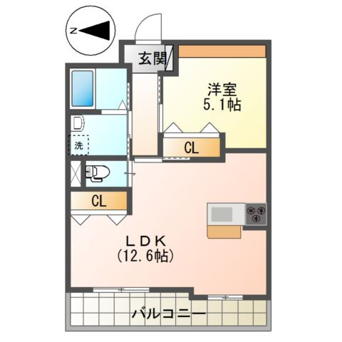 ｒｅｐｏｓ　ｄｕ　ｃｏｅｕｒの間取り