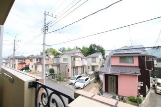 バルコニーから見た景色です♪