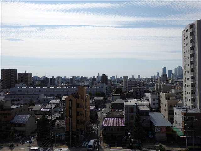 ハピネス城北の展望