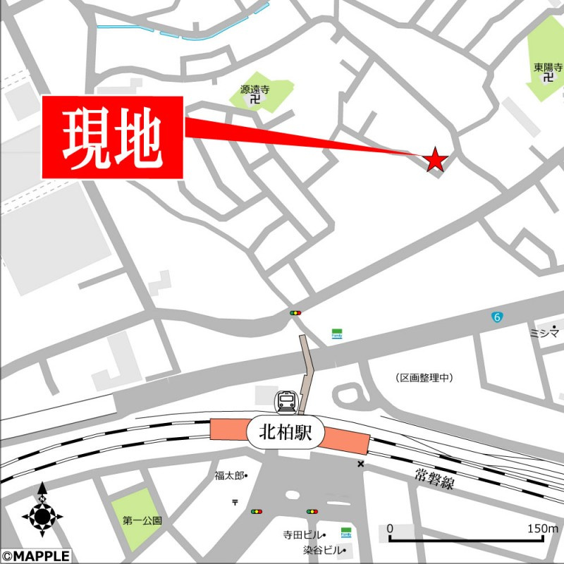 グランシエル北柏の周辺