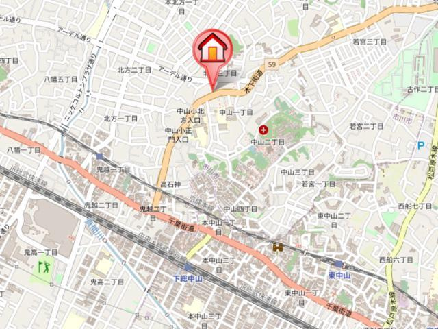 サニーコートの地図