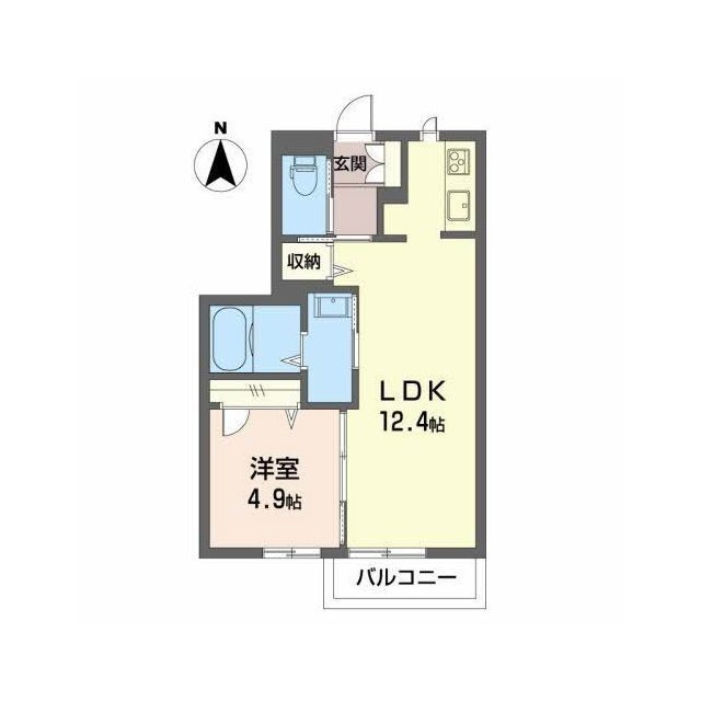 シェリールの間取り