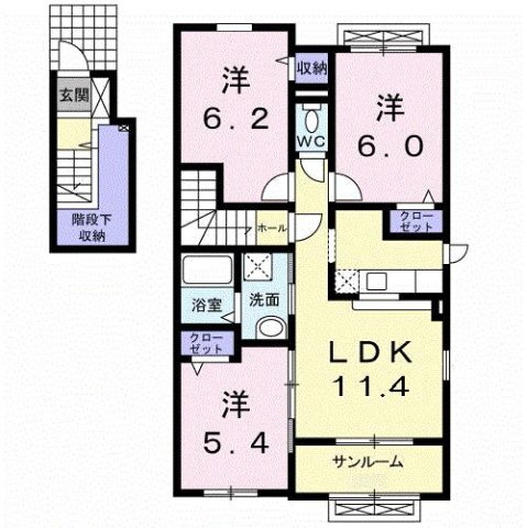 Ｉネット３の間取り