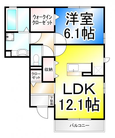 オーチャードの間取り
