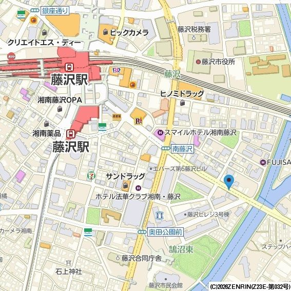 南藤沢ＡＦビルの地図|他号室の写真です。