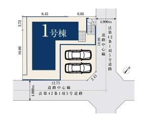 横浜市南区六ツ川２丁目の新築一戸建の区画図|限定1棟の販売です！
お気軽にお問合せ下さい！