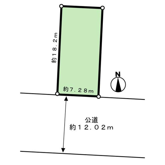 【土地図】 | 【29日(土)・30日(日)見学可】草加市松原5丁目売地 | ●区画図●