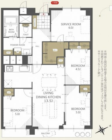 ひばりヶ丘プラザの間取り|3SLDK 専有面積85.05m2 バルコニー面積11.11m2
ゆとりある3SLDK。家族それぞれのプライベート空間と収納力を兼ね備えたバランスの良い間取り設計です。