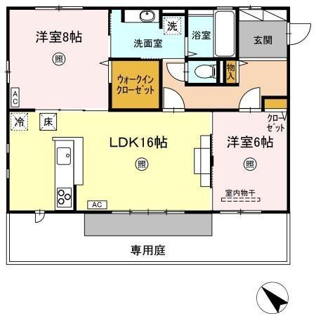 【間取り】 | プレジャースクエア２