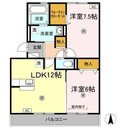 【間取り】 | ヴィータ　フェリーチェ