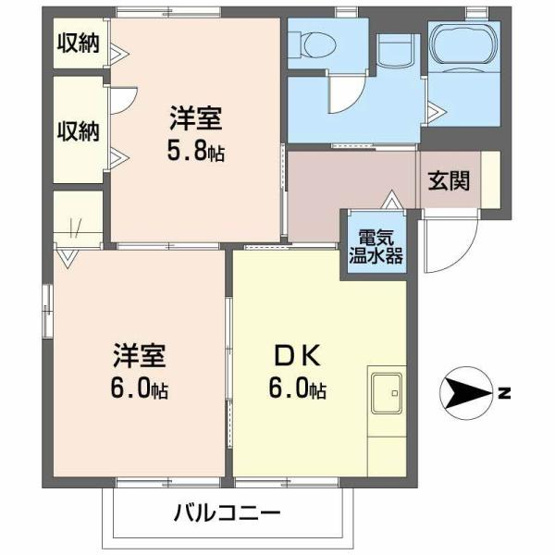 【間取り】 | ブルームーンだいせん