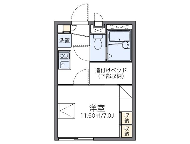【間取り】 | レオパレスビューテラス