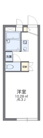 【間取り】 | レオパレスサンハイムオオキ