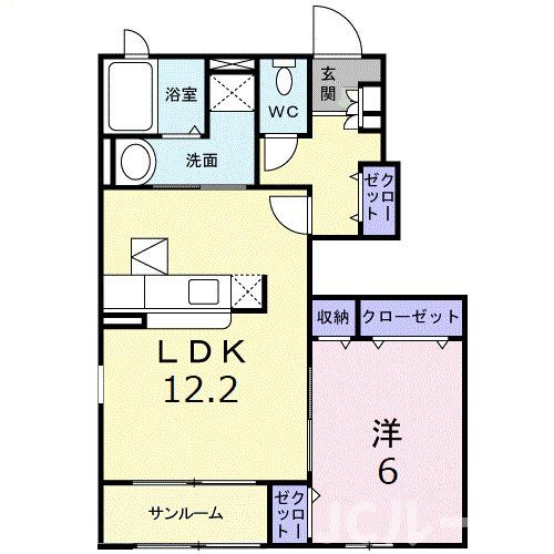 フロレスタの間取り
