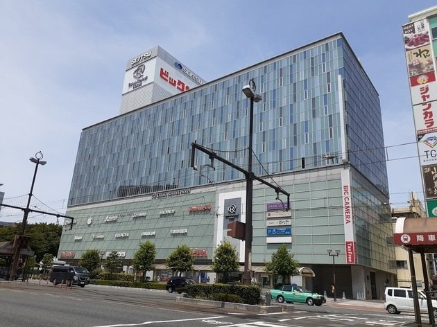 レジデンス西川の周辺|ビッグカメラ岡山駅前店まで1200m