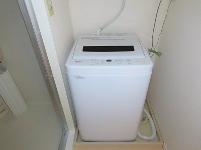レオパレスプレジール城北Ａのその他|洗濯機も付いています