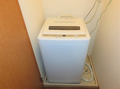 レオパレスうえだはらのその他|洗濯機も付いています