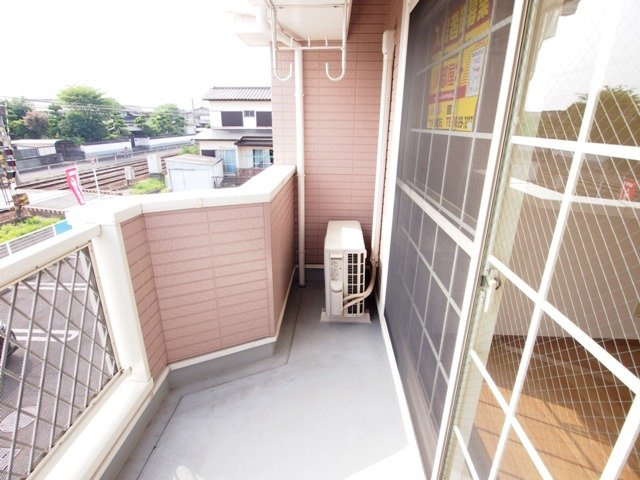 クレールコートⅠのバルコニー