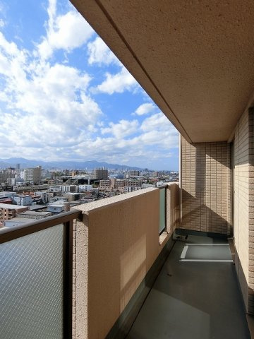 ツインタワー弐番館のバルコニー