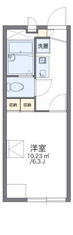 レオパレスシャルムの間取り