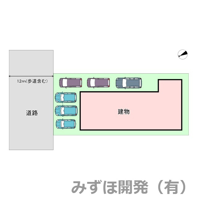 山形市松波２丁目５番地16の区画図