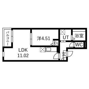 【間取り】 | Jack kawagishiⅠ
