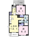 グリシーヌ3番館Aの画像