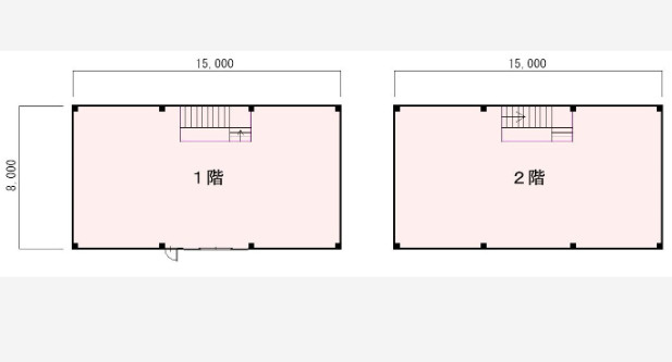 深田テナントの間取り
