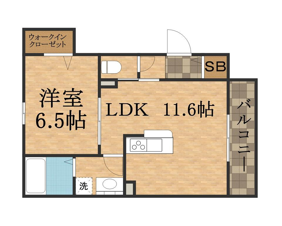 メゾングランデュールの間取り