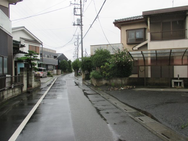 【前面道路含む現地写真】 | 熊谷市上之　1280万　土地