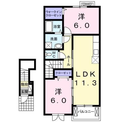 【間取り】 | ゴレアドールⅡ