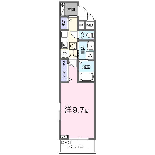 【間取り】 | ヒカルサ深谷Ⅰ
