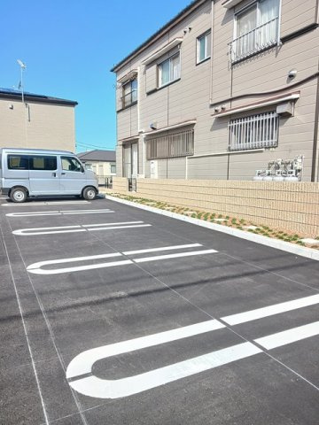 クインスの駐車場