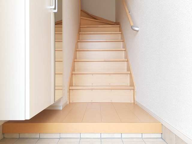 スカイワンⅡの玄関