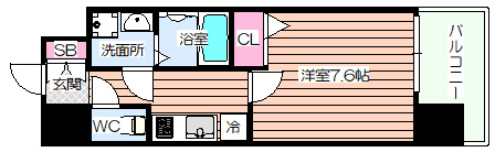 【間取り】 | レジデンス塚本クラージュ