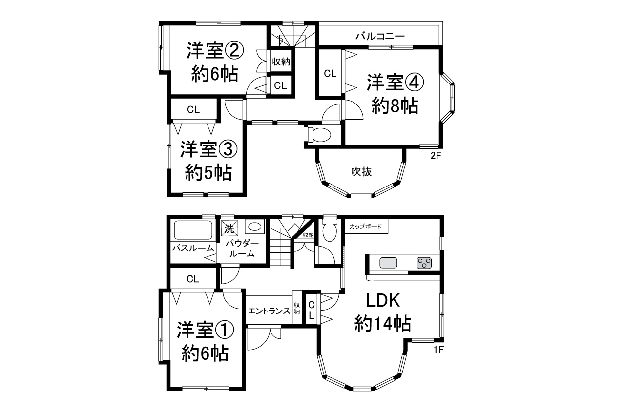 泉南市信達市場の間取り|現状でのお引渡し。定額リフォームパック（オプション）利用可。詳細はお問合せください。