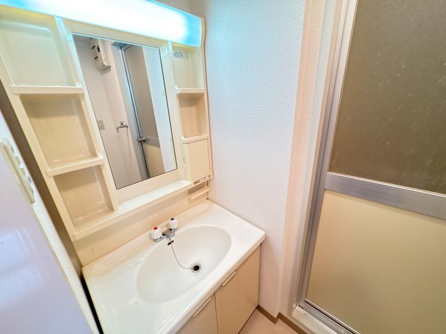 生駒市辻町の賃貸マンションの洗面所