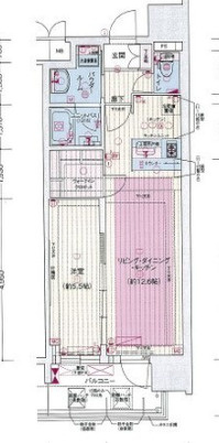 【間取り】 | プレサンス心斎橋ニスト